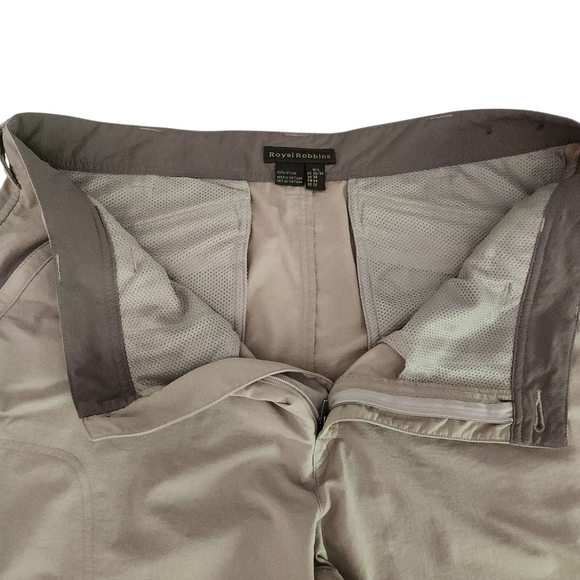 ROYAL ROBBINS outdoor beige hiking travel pants 36w/34l - Picture 6 of 15